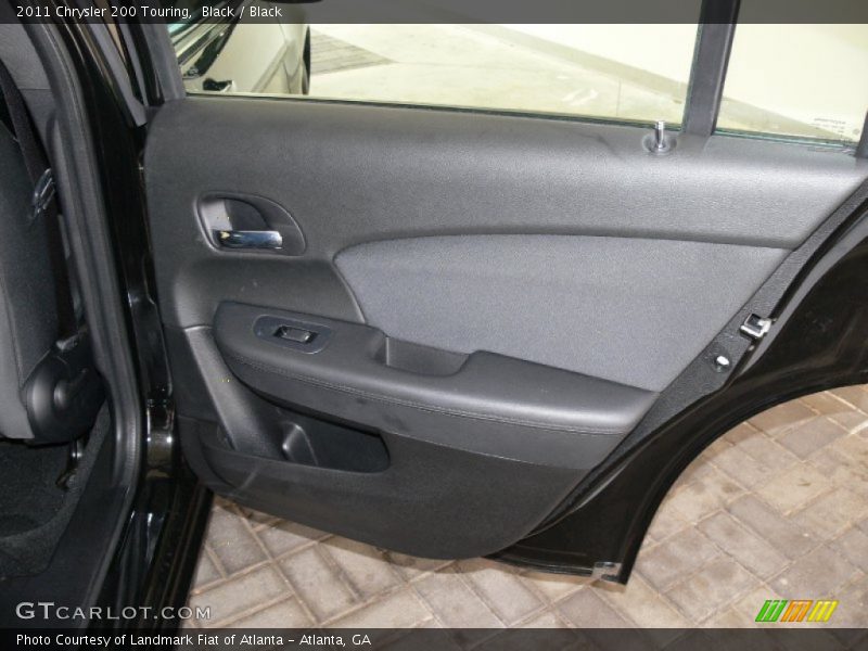Black / Black 2011 Chrysler 200 Touring