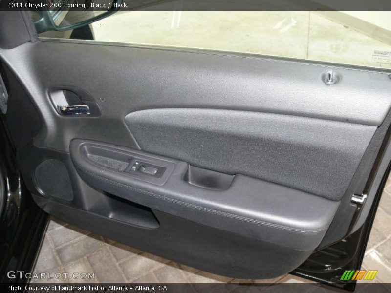 Black / Black 2011 Chrysler 200 Touring