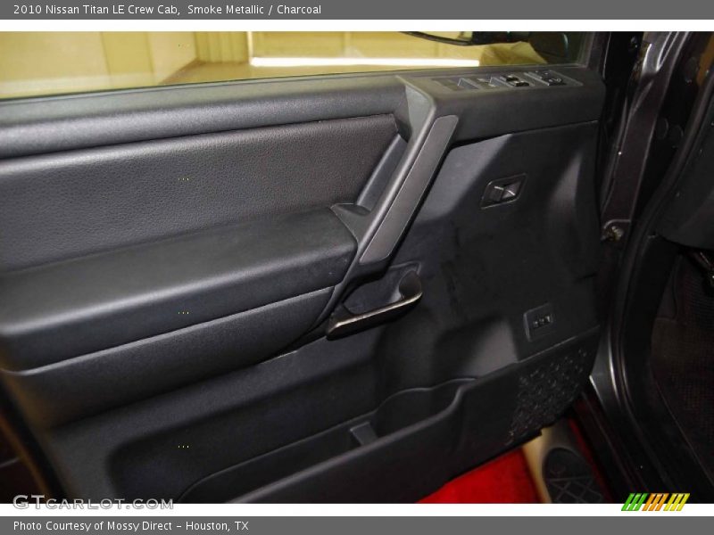 Smoke Metallic / Charcoal 2010 Nissan Titan LE Crew Cab
