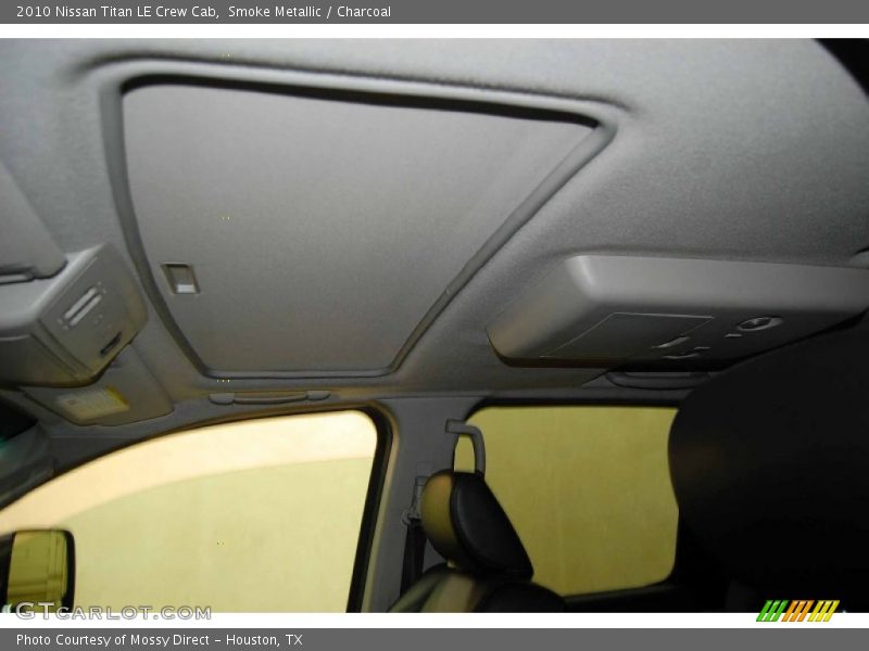 Smoke Metallic / Charcoal 2010 Nissan Titan LE Crew Cab