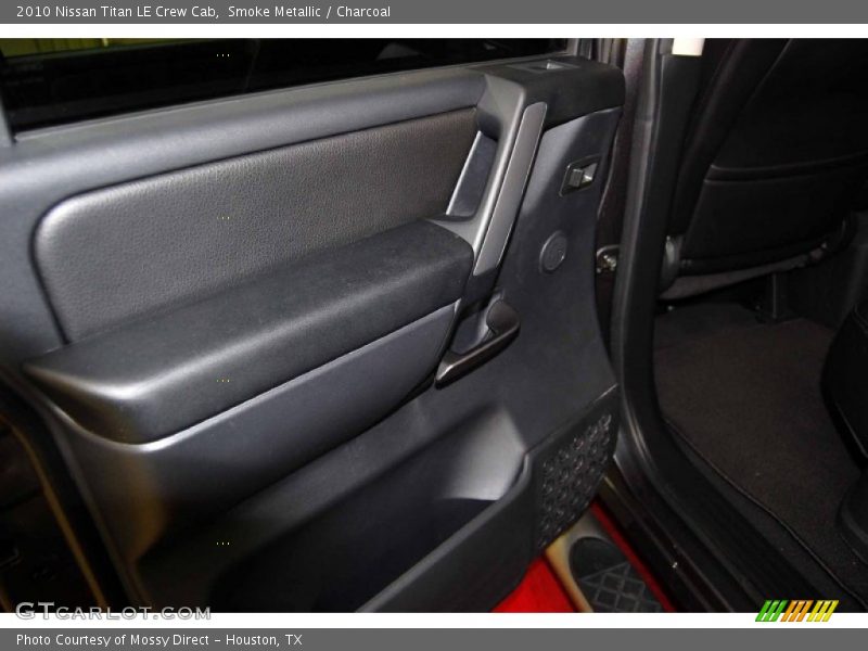 Smoke Metallic / Charcoal 2010 Nissan Titan LE Crew Cab