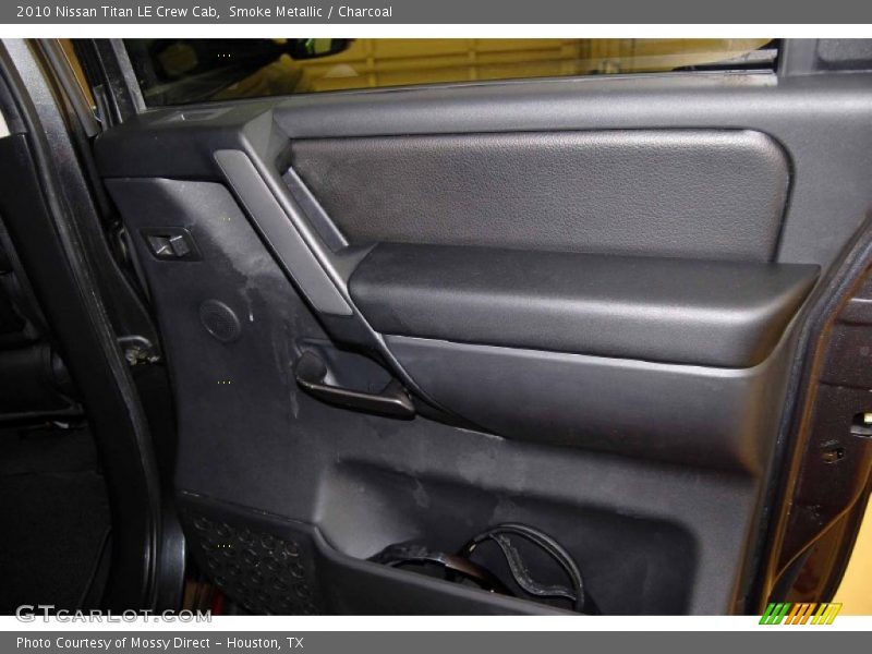Smoke Metallic / Charcoal 2010 Nissan Titan LE Crew Cab