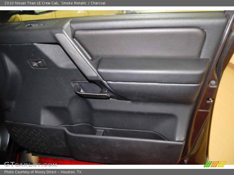 Smoke Metallic / Charcoal 2010 Nissan Titan LE Crew Cab