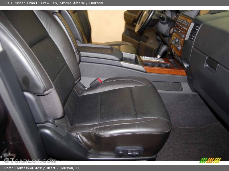 Smoke Metallic / Charcoal 2010 Nissan Titan LE Crew Cab