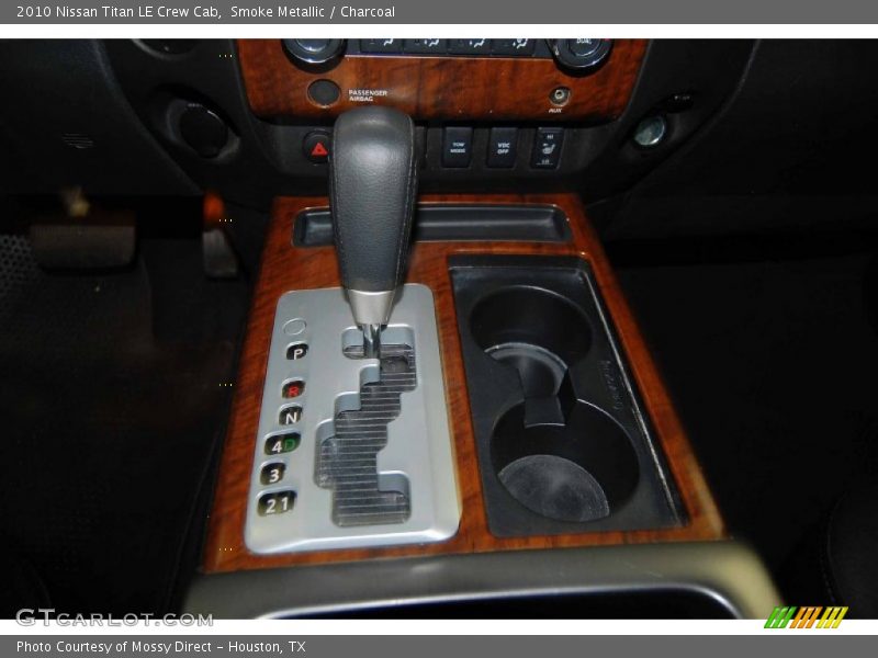 Smoke Metallic / Charcoal 2010 Nissan Titan LE Crew Cab