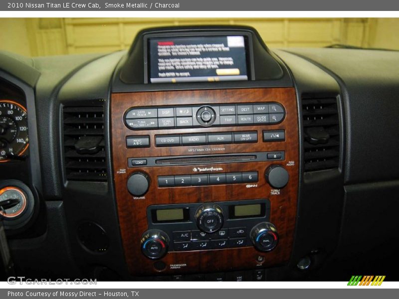 Smoke Metallic / Charcoal 2010 Nissan Titan LE Crew Cab