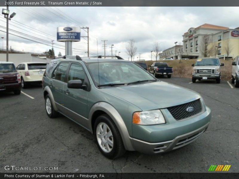 Titanium Green Metallic / Shale 2005 Ford Freestyle SE