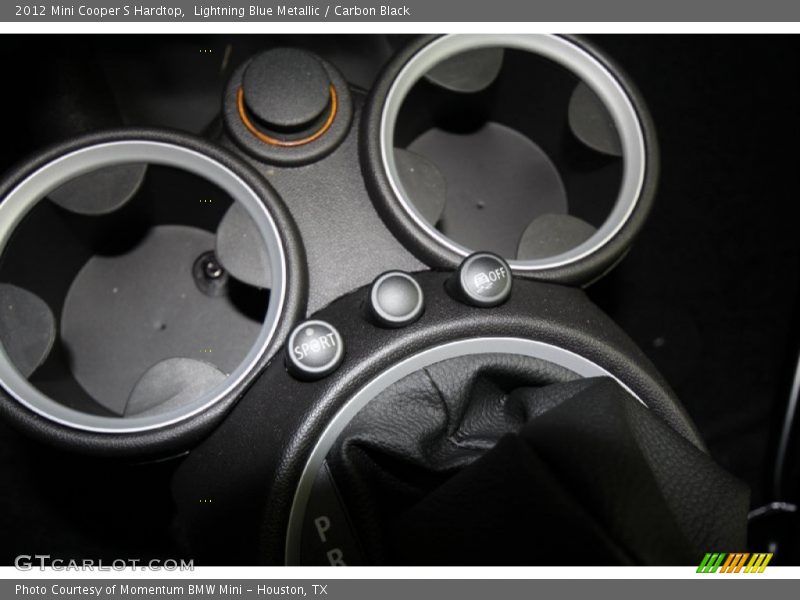 Lightning Blue Metallic / Carbon Black 2012 Mini Cooper S Hardtop