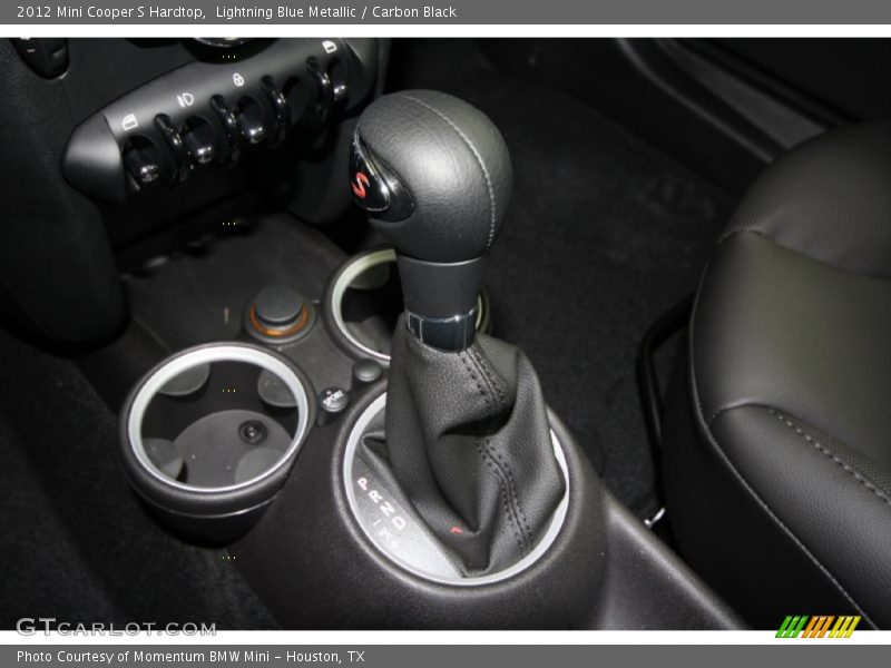 Lightning Blue Metallic / Carbon Black 2012 Mini Cooper S Hardtop