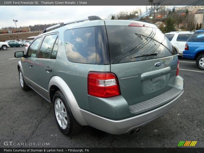 Titanium Green Metallic / Shale 2005 Ford Freestyle SE