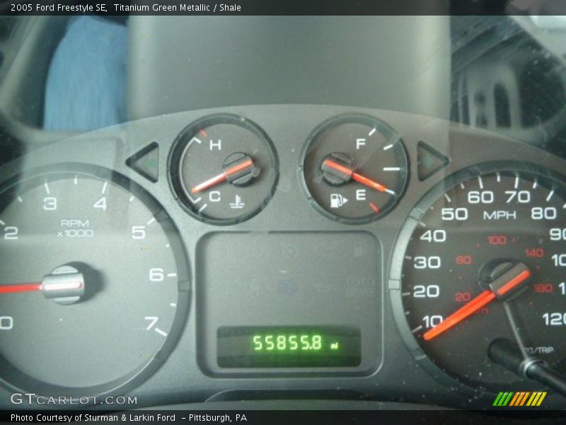 Titanium Green Metallic / Shale 2005 Ford Freestyle SE