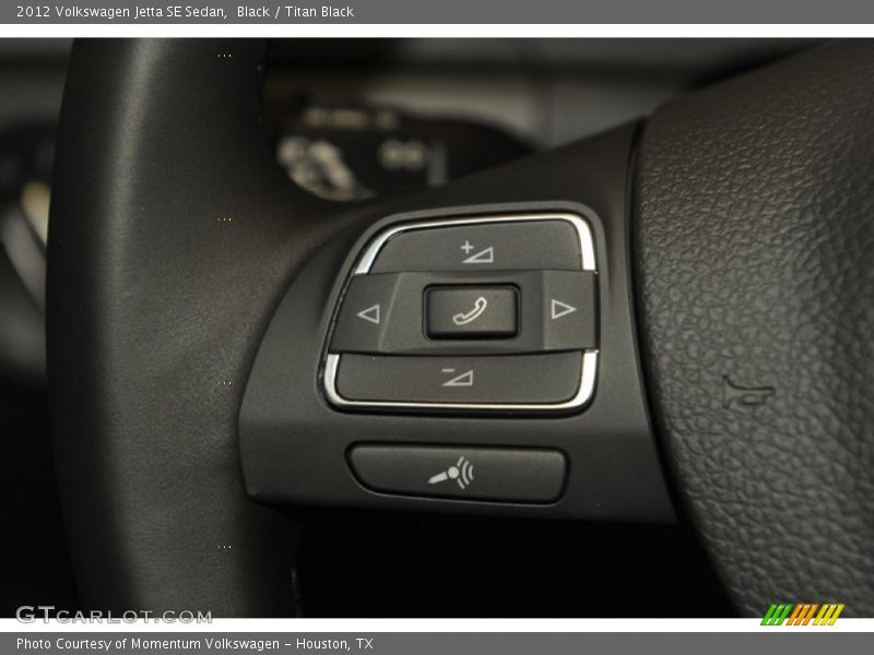 Black / Titan Black 2012 Volkswagen Jetta SE Sedan