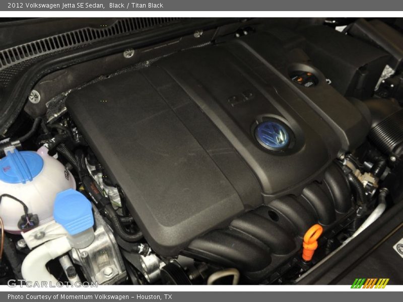 Black / Titan Black 2012 Volkswagen Jetta SE Sedan