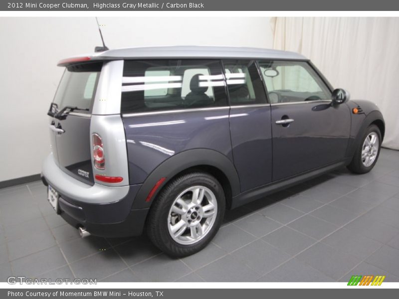 Highclass Gray Metallic / Carbon Black 2012 Mini Cooper Clubman