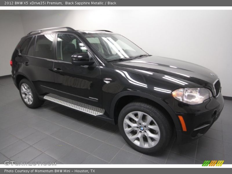 Black Sapphire Metallic / Black 2012 BMW X5 xDrive35i Premium