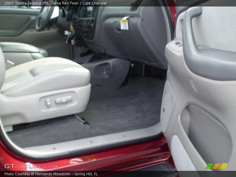Salsa Red Pearl / Light Charcoal 2007 Toyota Sequoia SR5