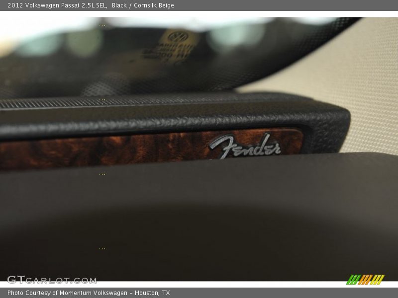 Black / Cornsilk Beige 2012 Volkswagen Passat 2.5L SEL