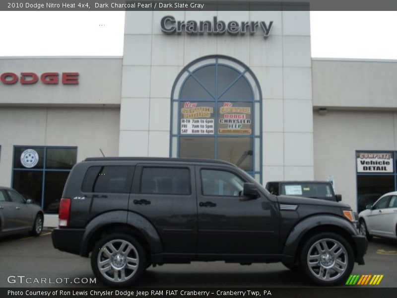 Dark Charcoal Pearl / Dark Slate Gray 2010 Dodge Nitro Heat 4x4