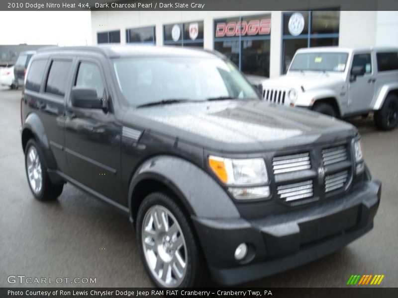 Dark Charcoal Pearl / Dark Slate Gray 2010 Dodge Nitro Heat 4x4
