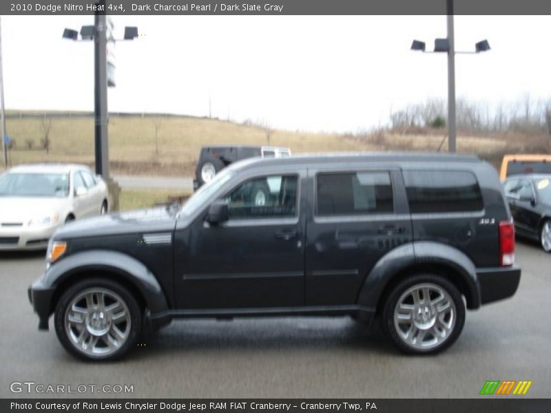 Dark Charcoal Pearl / Dark Slate Gray 2010 Dodge Nitro Heat 4x4