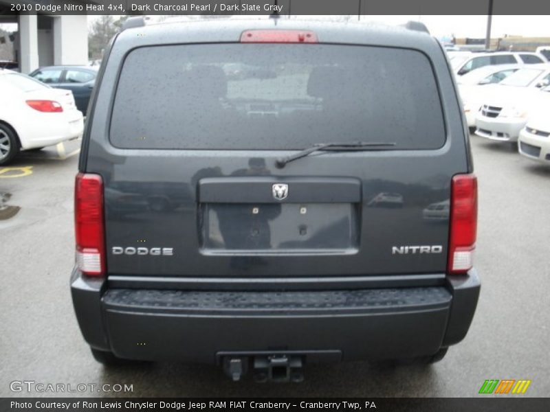 Dark Charcoal Pearl / Dark Slate Gray 2010 Dodge Nitro Heat 4x4