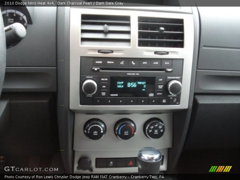 Dark Charcoal Pearl / Dark Slate Gray 2010 Dodge Nitro Heat 4x4