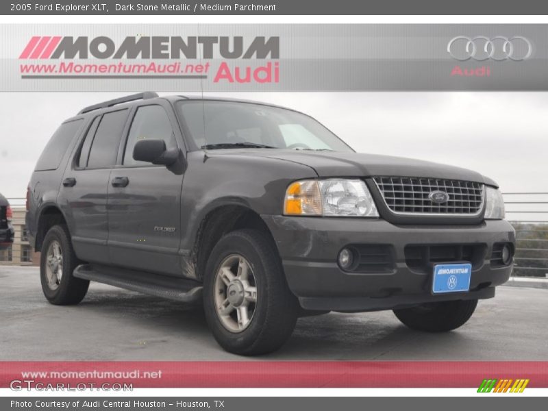 Dark Stone Metallic / Medium Parchment 2005 Ford Explorer XLT