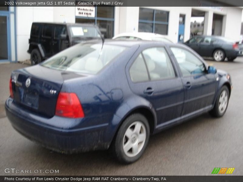 Galactic Blue Pearl / Grey 2002 Volkswagen Jetta GLS 1.8T Sedan