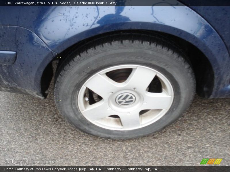 Galactic Blue Pearl / Grey 2002 Volkswagen Jetta GLS 1.8T Sedan