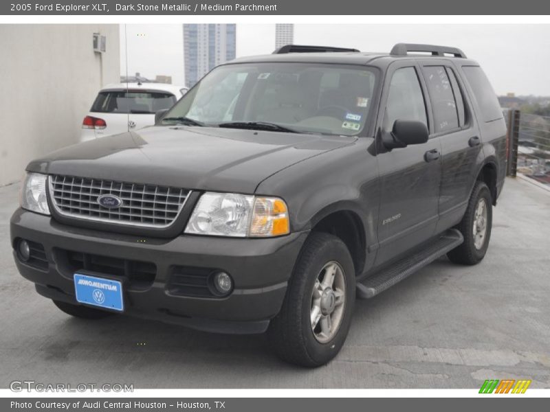 Dark Stone Metallic / Medium Parchment 2005 Ford Explorer XLT
