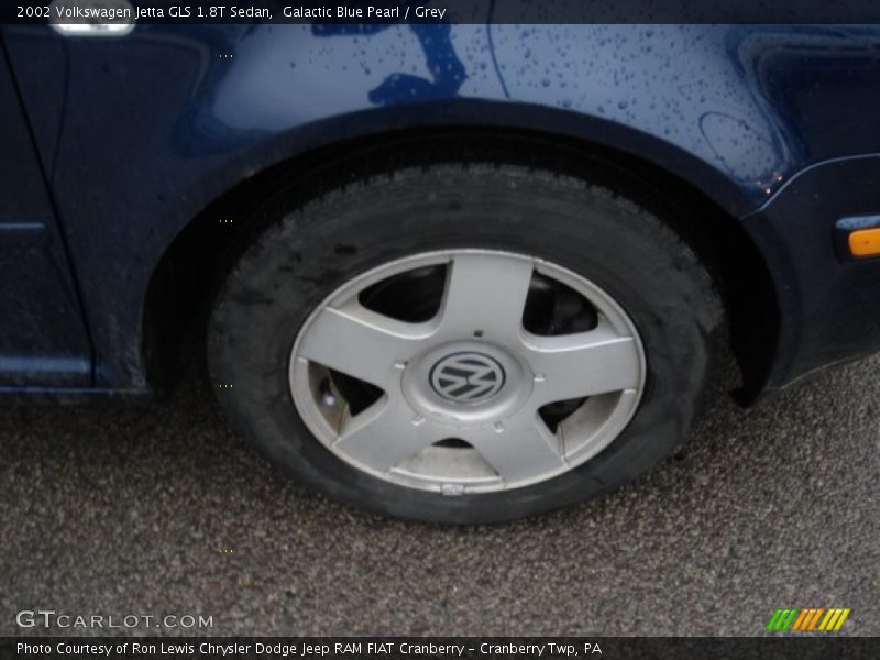 Galactic Blue Pearl / Grey 2002 Volkswagen Jetta GLS 1.8T Sedan