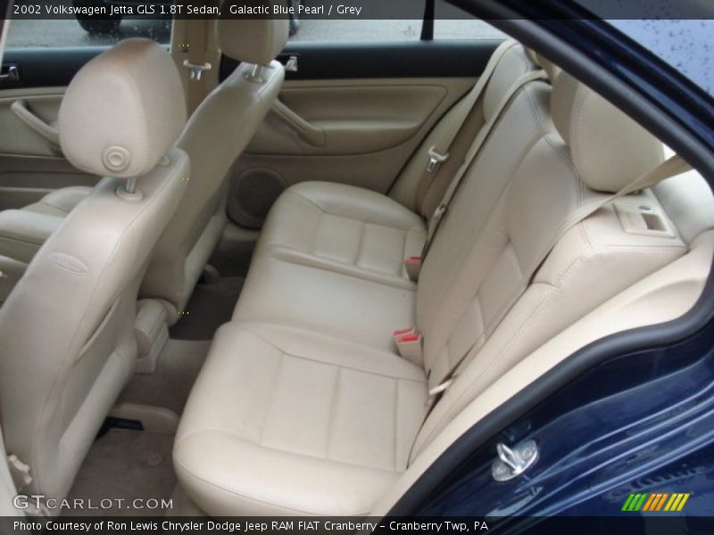 Galactic Blue Pearl / Grey 2002 Volkswagen Jetta GLS 1.8T Sedan