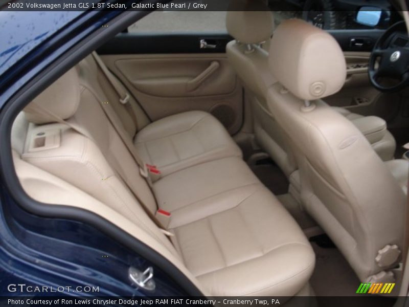 Galactic Blue Pearl / Grey 2002 Volkswagen Jetta GLS 1.8T Sedan