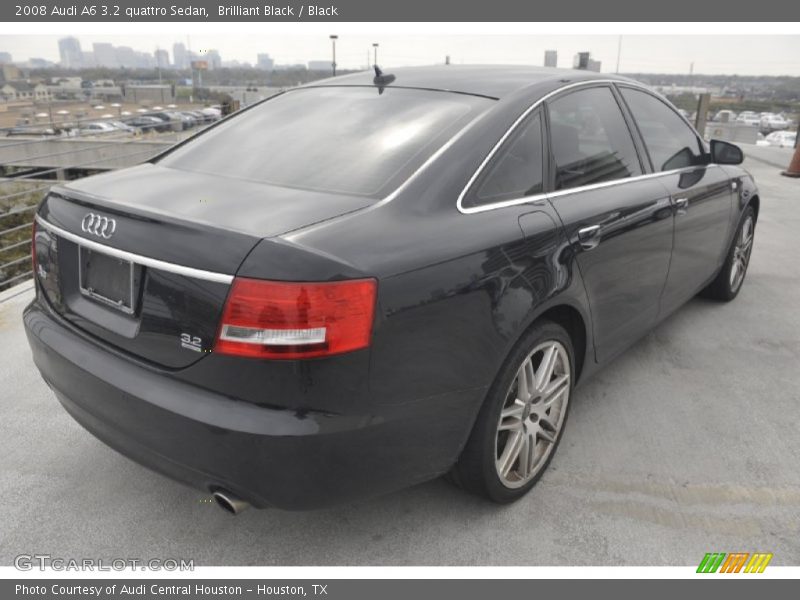 Brilliant Black / Black 2008 Audi A6 3.2 quattro Sedan