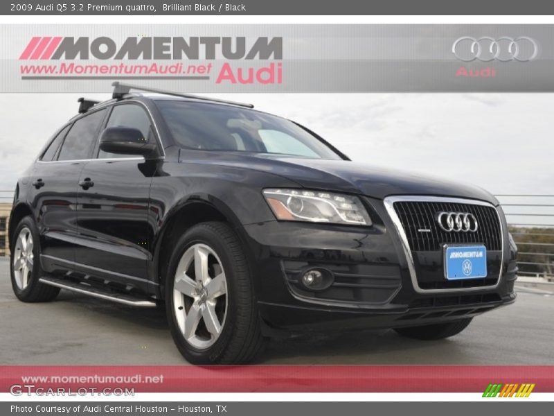 Brilliant Black / Black 2009 Audi Q5 3.2 Premium quattro