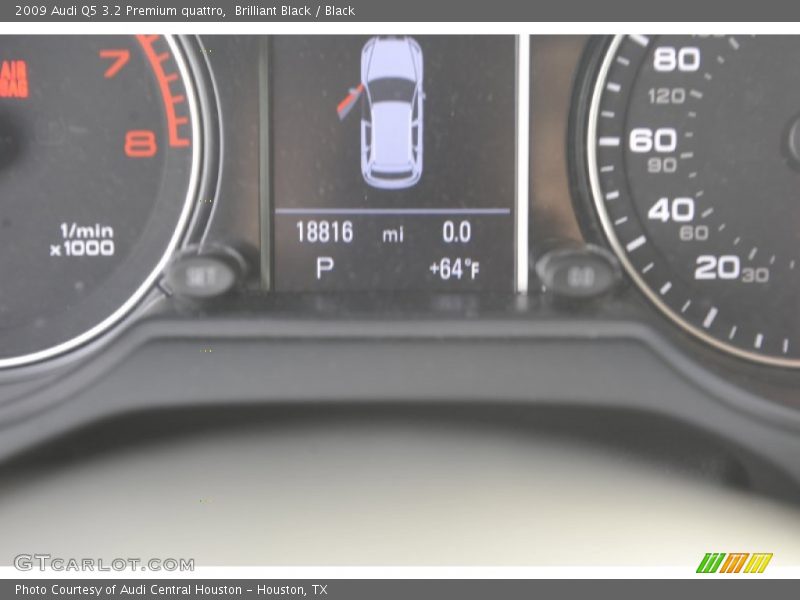 Brilliant Black / Black 2009 Audi Q5 3.2 Premium quattro