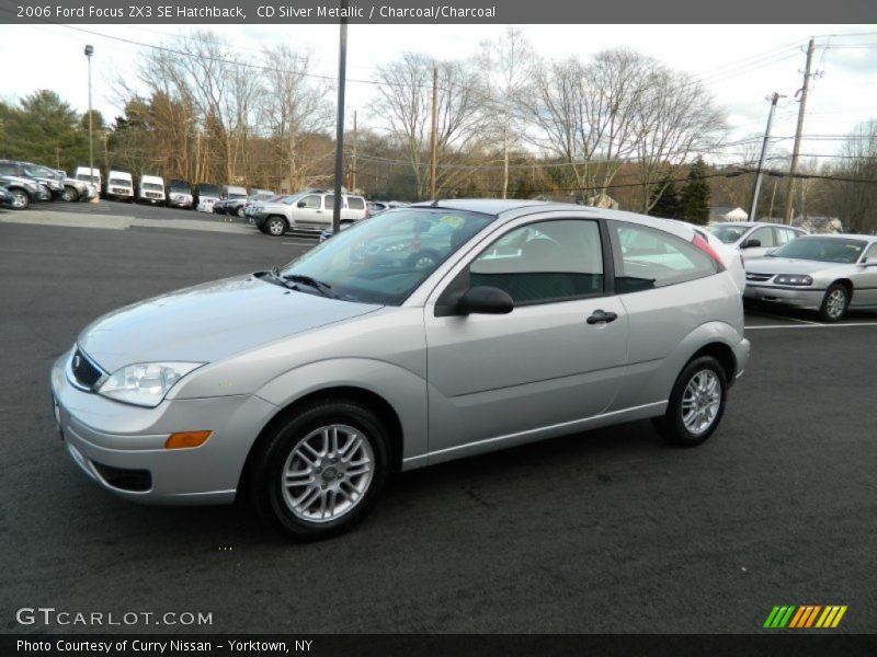 CD Silver Metallic / Charcoal/Charcoal 2006 Ford Focus ZX3 SE Hatchback