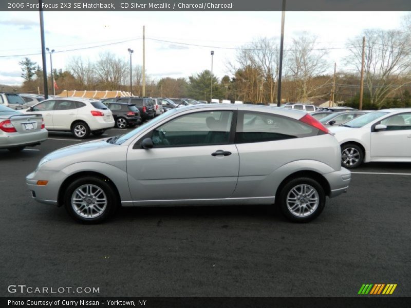 CD Silver Metallic / Charcoal/Charcoal 2006 Ford Focus ZX3 SE Hatchback