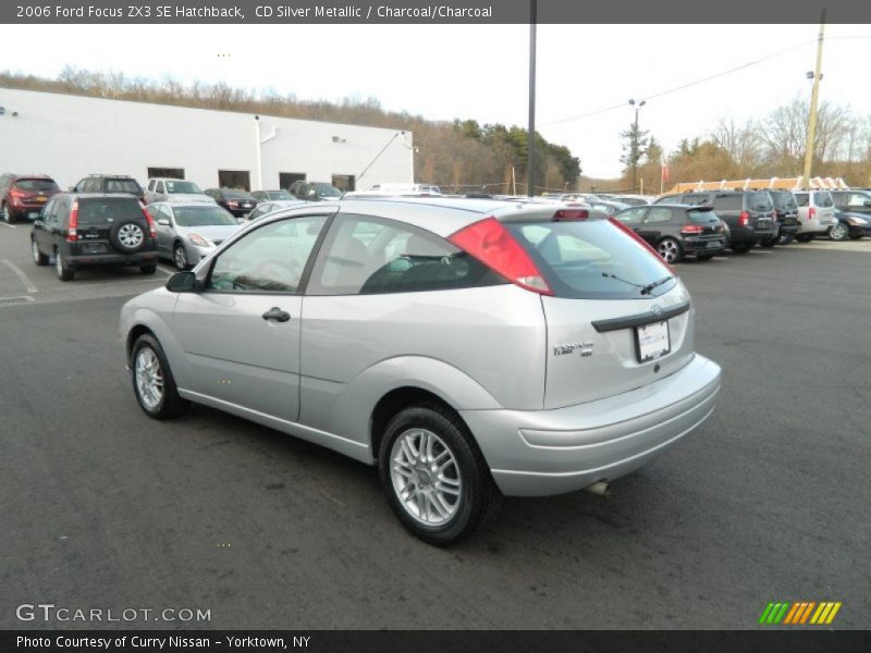 CD Silver Metallic / Charcoal/Charcoal 2006 Ford Focus ZX3 SE Hatchback