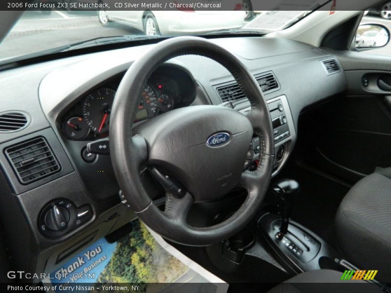 CD Silver Metallic / Charcoal/Charcoal 2006 Ford Focus ZX3 SE Hatchback