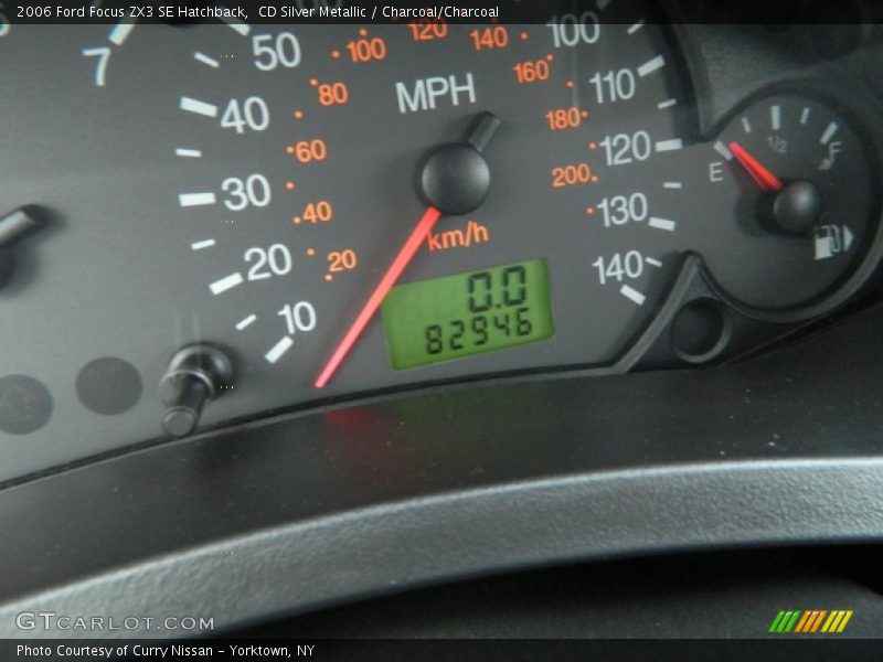 CD Silver Metallic / Charcoal/Charcoal 2006 Ford Focus ZX3 SE Hatchback