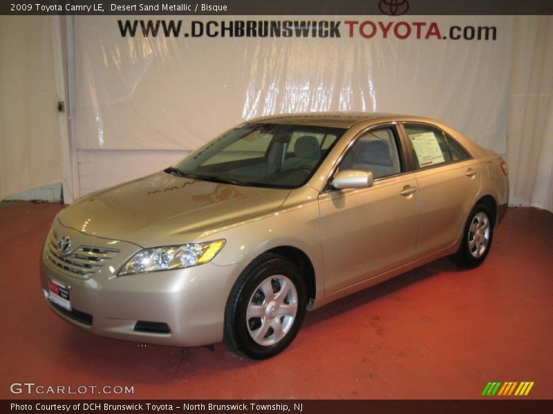 Desert Sand Metallic / Bisque 2009 Toyota Camry LE