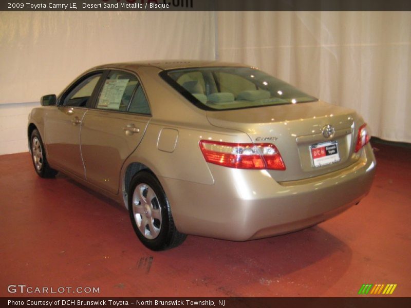 Desert Sand Metallic / Bisque 2009 Toyota Camry LE