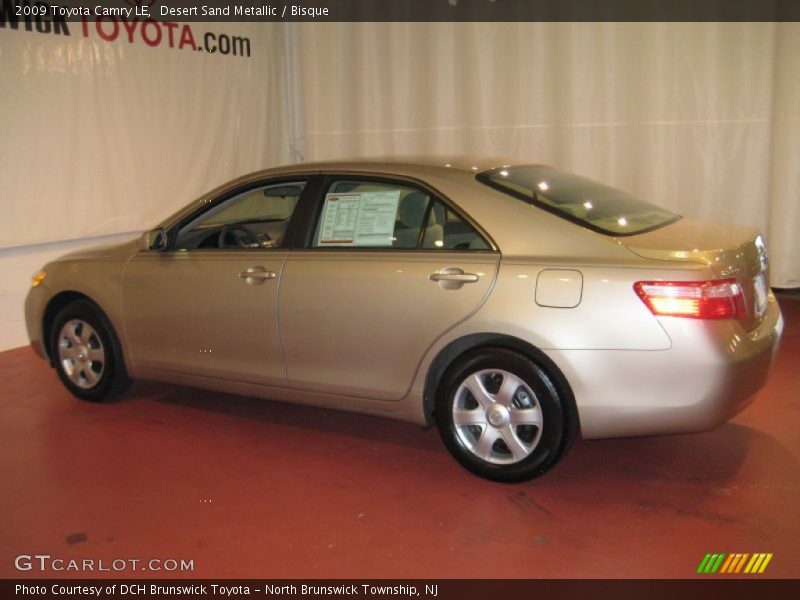 Desert Sand Metallic / Bisque 2009 Toyota Camry LE