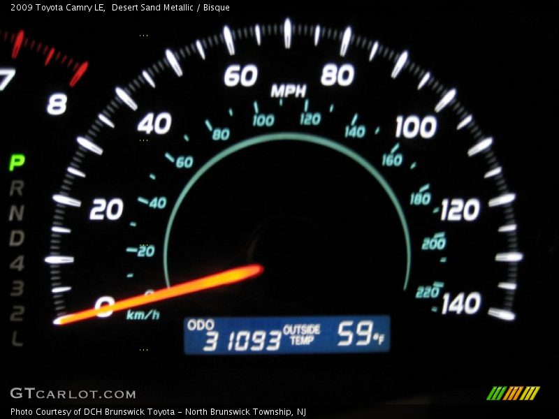 Desert Sand Metallic / Bisque 2009 Toyota Camry LE