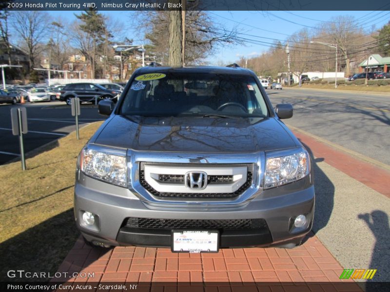 Nimbus Gray Metallic / Black 2009 Honda Pilot Touring 4WD