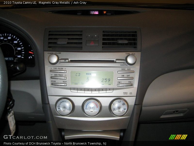 Magnetic Gray Metallic / Ash Gray 2010 Toyota Camry LE