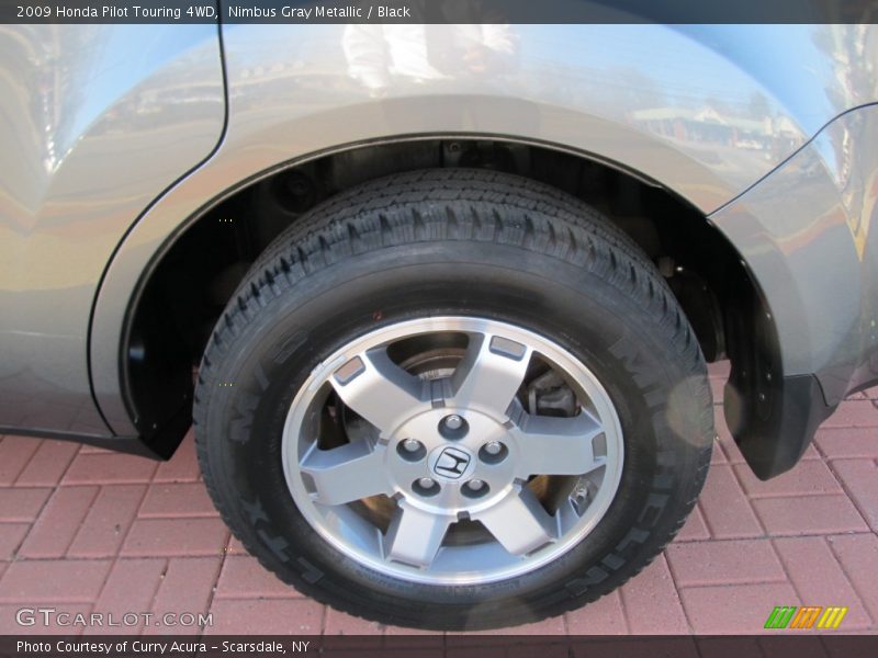 Nimbus Gray Metallic / Black 2009 Honda Pilot Touring 4WD