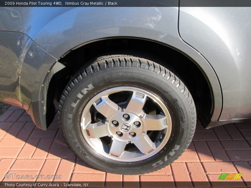 Nimbus Gray Metallic / Black 2009 Honda Pilot Touring 4WD