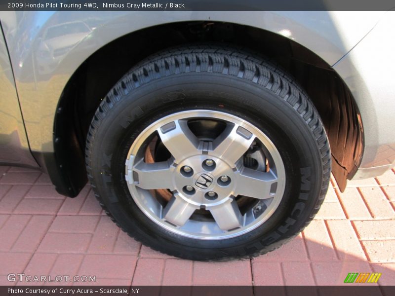 Nimbus Gray Metallic / Black 2009 Honda Pilot Touring 4WD